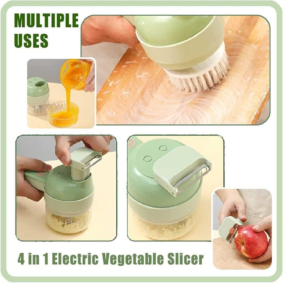 4-in-1 Electric Vegetable Cutter