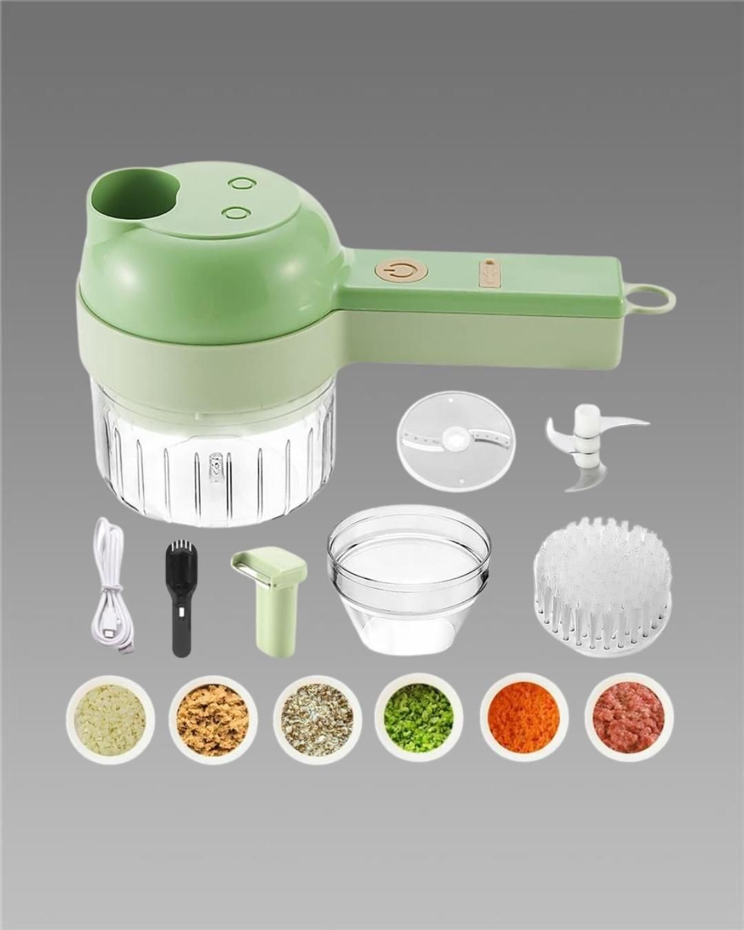 4-in-1 Electric Vegetable Cutter