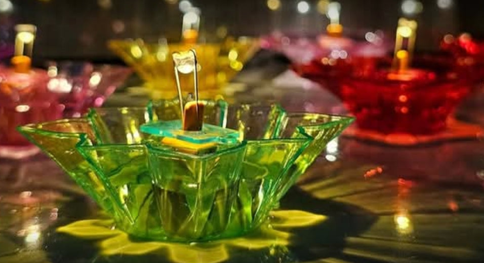 Electric Water Sensor Reflection Led Diyas